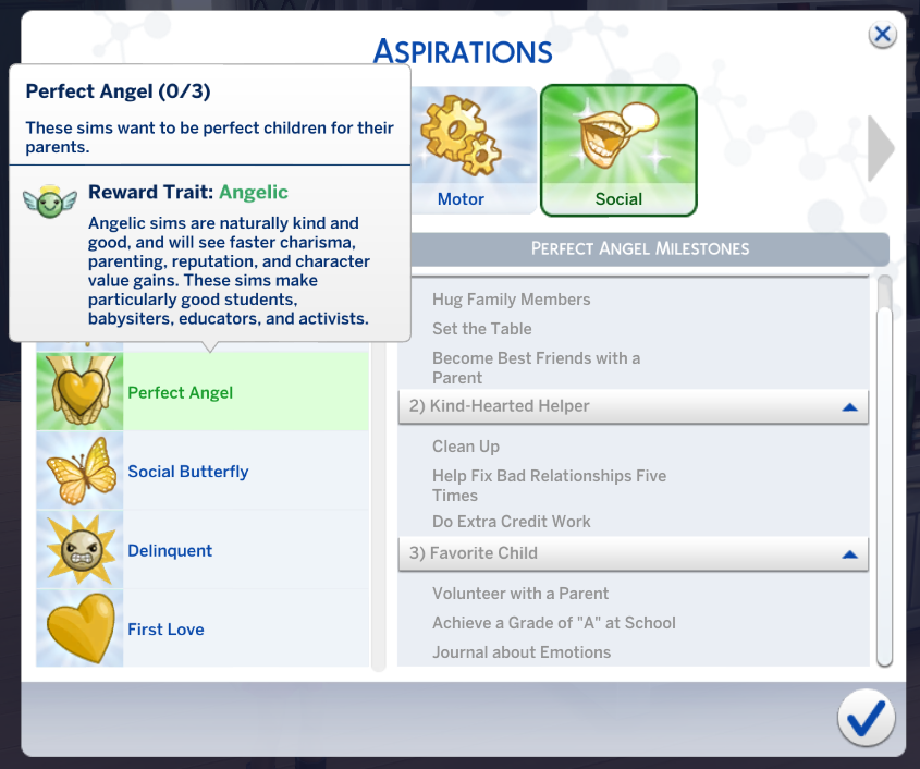 sims 4 benutzerdefinierte Aspirationen