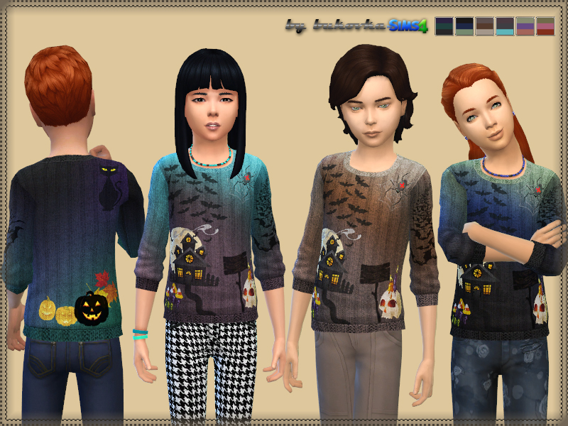 25+ Sims 4 CC Halloween Shirts für eine gruselige Stimmung
