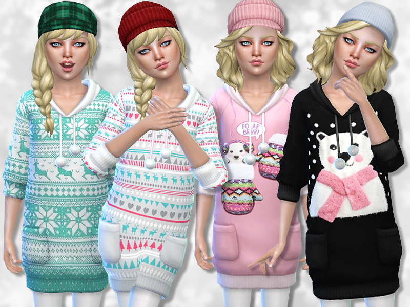 40+ Sims 4 Weihnachts-CC-Kleider für deine Feiertagsparty