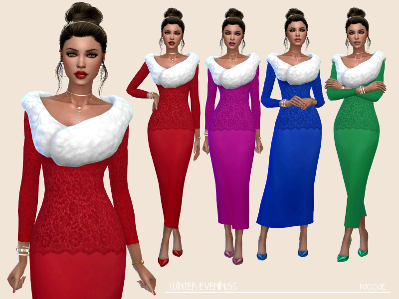 40+ Sims 4 Weihnachts-CC-Kleider für deine Feiertagsparty