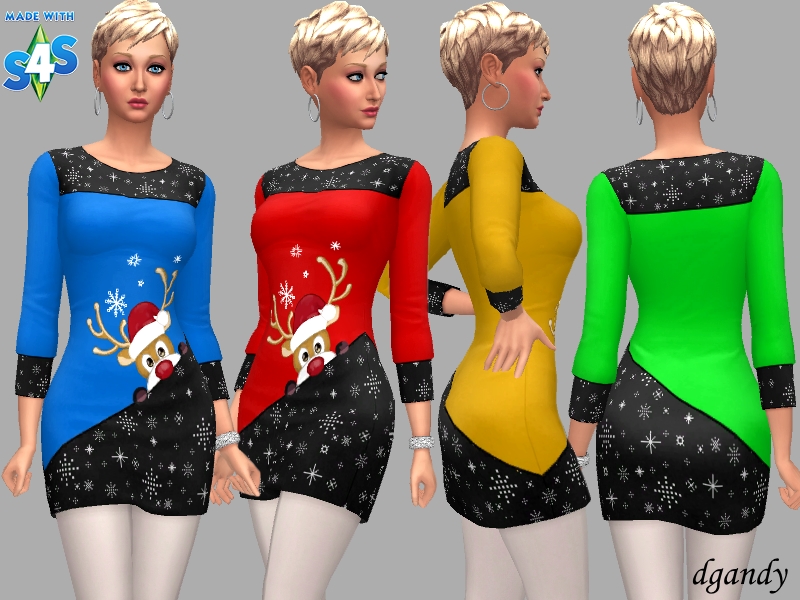 40+ Sims 4 Weihnachts-CC-Kleider für deine Feiertagsparty