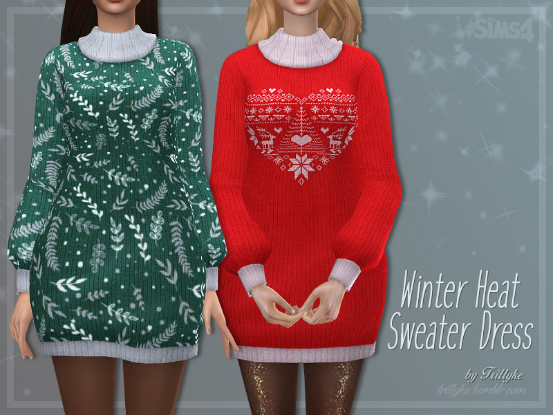 40+ Sims 4 Weihnachts-CC-Kleider für deine Feiertagsparty