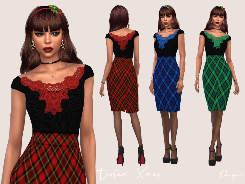40+ Sims 4 Weihnachts-CC-Kleider für deine Feiertagsparty
