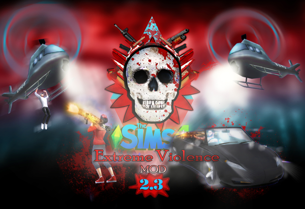 extreme violence mod with helicopters and a rocket launcher a must have sims 4 mods option