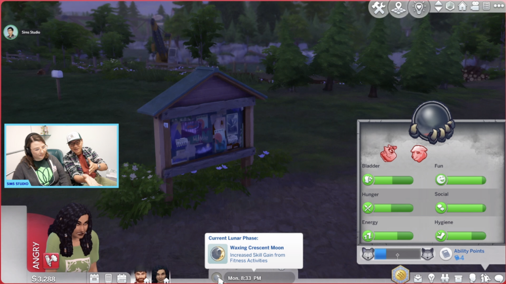 Die Sims 4 Werwolf Livestream Übersicht Die Sims 4 Werwolf Livestream Übersicht