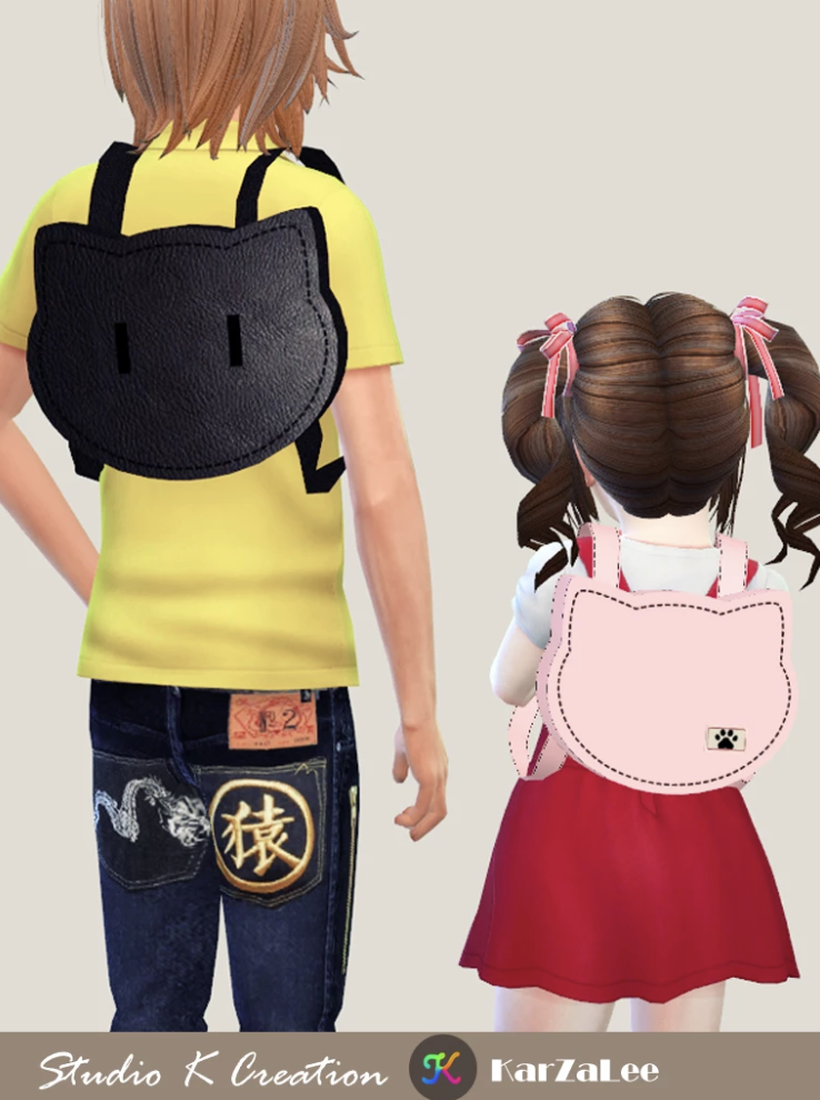 30+ Sims 4 CC Kinder Accessoires, die den Look aufwerten