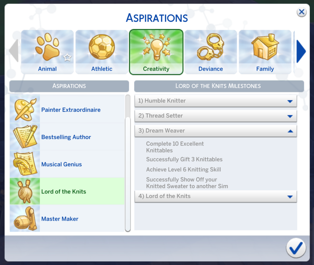Sims 4 Knit Mastery Guide: Become the Lord or Lady of Knits! (Nifty Knitting) Sims 4 Knit Mastery Guide: Become the Lord or Lady of Knits! (Nifty Knitting)