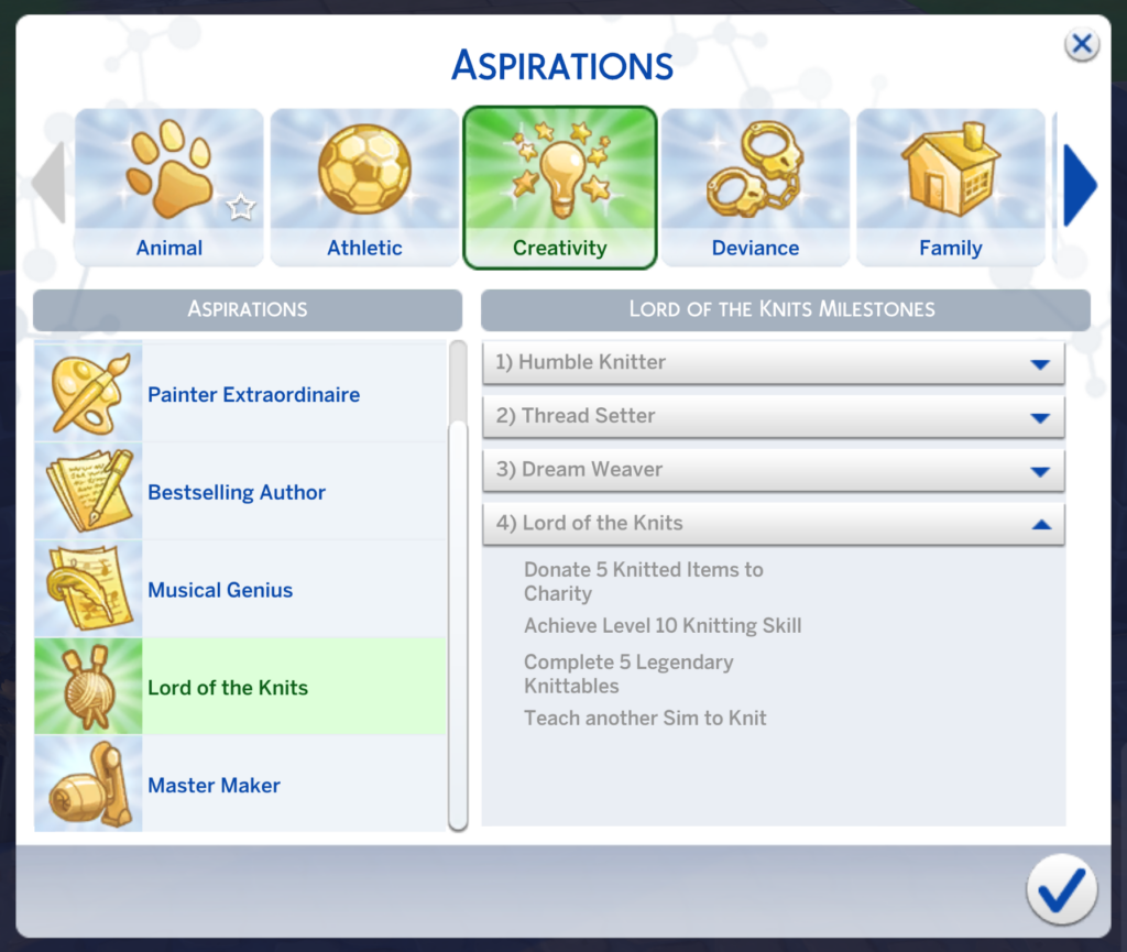 Sims 4 Knit Mastery Guide: Become the Lord or Lady of Knits! (Nifty Knitting) Sims 4 Knit Mastery Guide: Become the Lord or Lady of Knits! (Nifty Knitting)