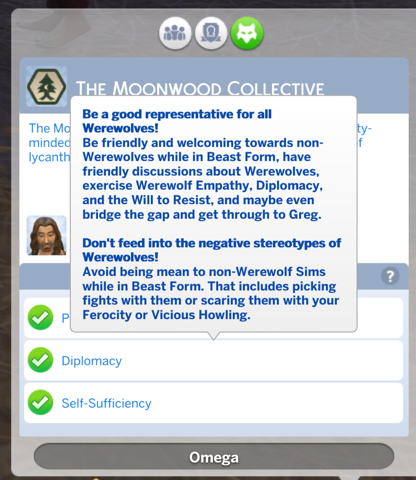 Diplomatie-Anforderungen