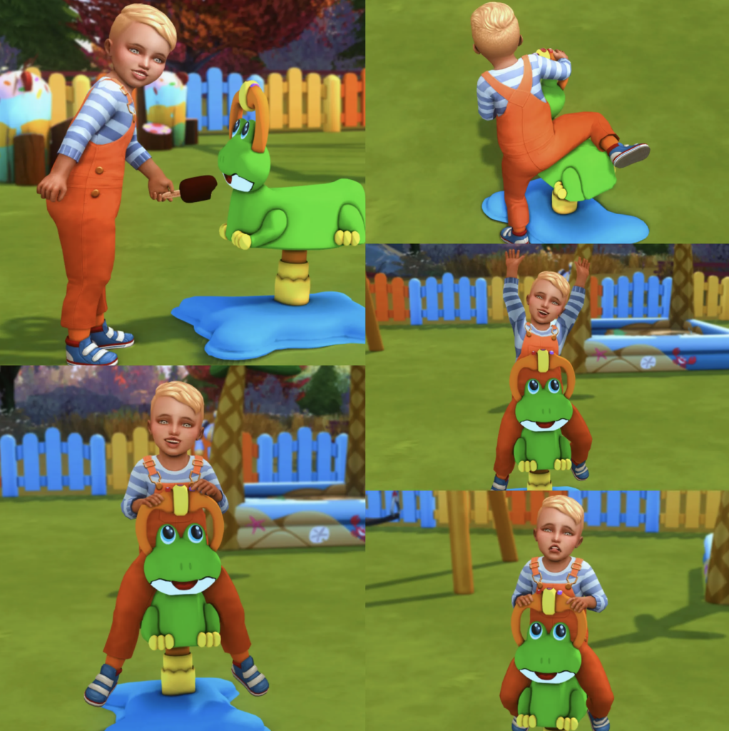 Sims 4 Kleinkind-Posen