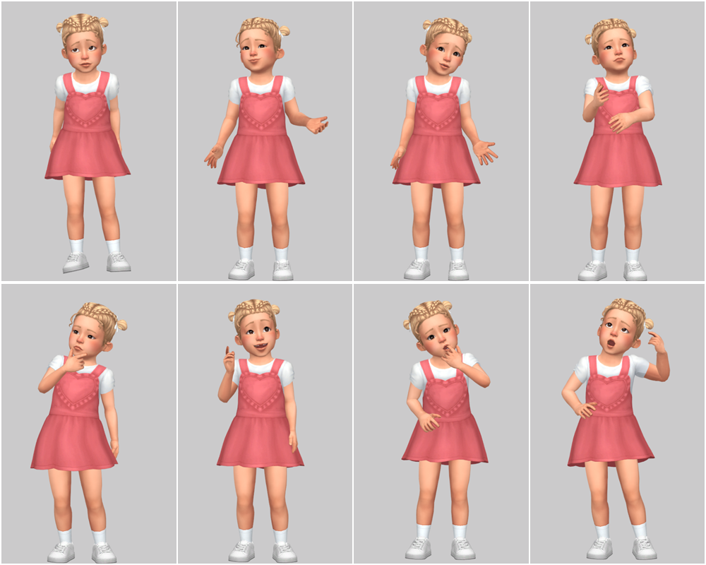 sims 4 toddler poses