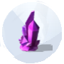 Ein Bild des Amethyst-Kristalls aus Die Sims 4