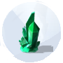 Ein Bild des Smaragd-Kristalls aus Die Sims 4