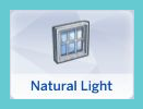 Das Bild des Grundstücksmerkmals Natürliches Licht aus dem Basisspiel Die Sims 4