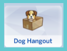 das Bild aus Die Sims 4: Hunde & Katzen des Hundetreffpunkts-Grundstücksmerkmals
