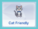 das Bild aus Die Sims 4: Hunde & Katzen des katzenfreundlichen Grundstücksmerkmals