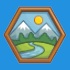 Das Abzeichen-Symbol für Outdoor-Abenteurer für Pfadfinden in Die Sims 4 Jahreszeiten