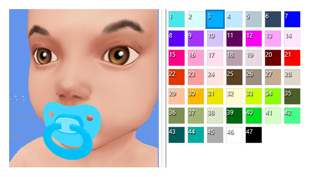 sims 4 Schnuller