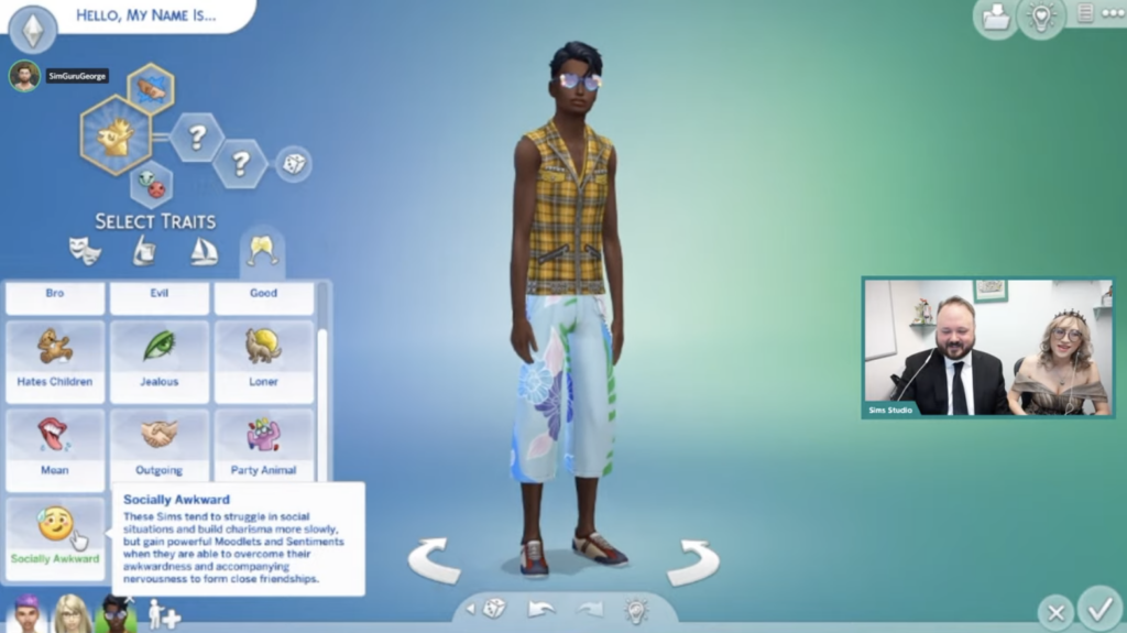 neue sozial unbeholfene Eigenschaft in Die Sims 4 High School Jahre Übersicht