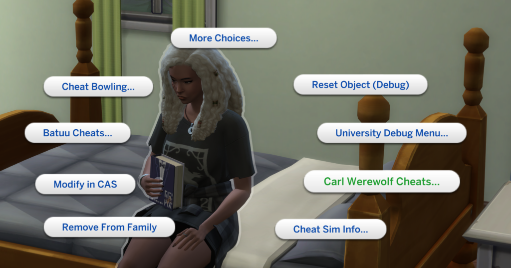 Carl Werwolf-Cheats Sims 4
