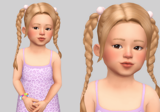 SIMS 4 KLEINKIND HAAR CC