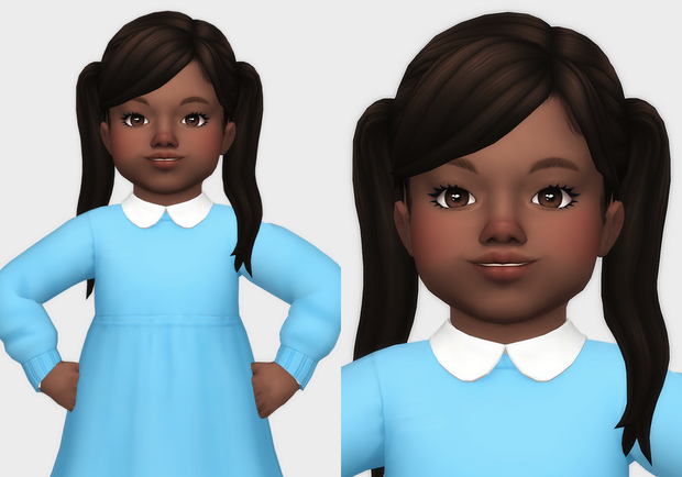 SIMS 4 KLEINKIND HAAR CC