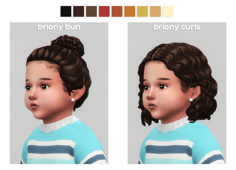 SIMS 4 KLEINKIND CC HAAR 