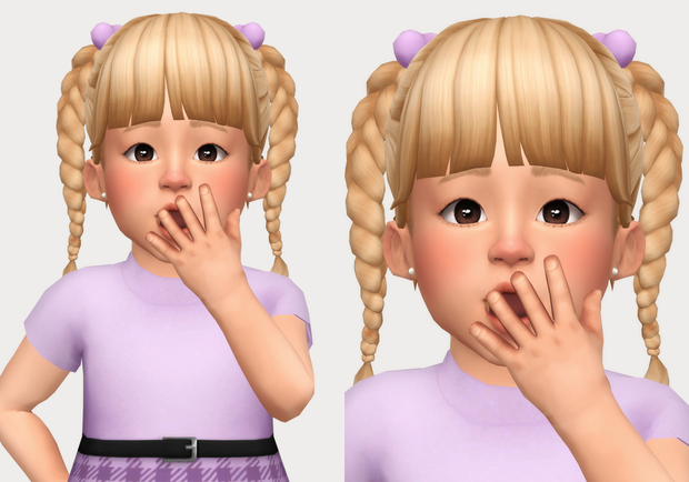 TODDLER BRAIDS CC