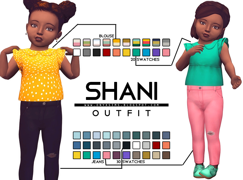shani outfit sims 4 toddler