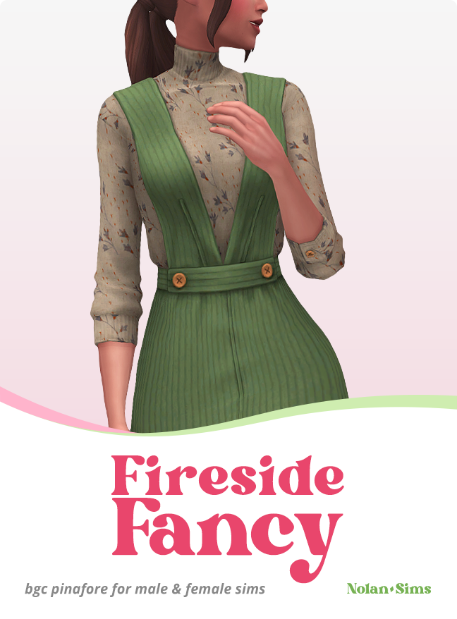 ein Fireside Fancy-Kleid