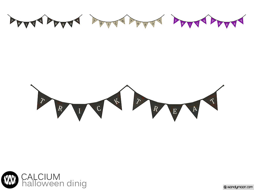 Wimpelketten Trick or Treat