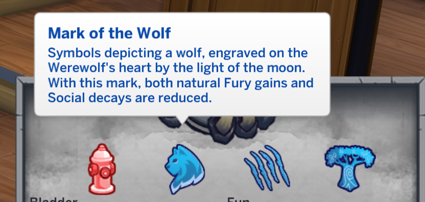 sims 4 Werwolf-Temperamente
