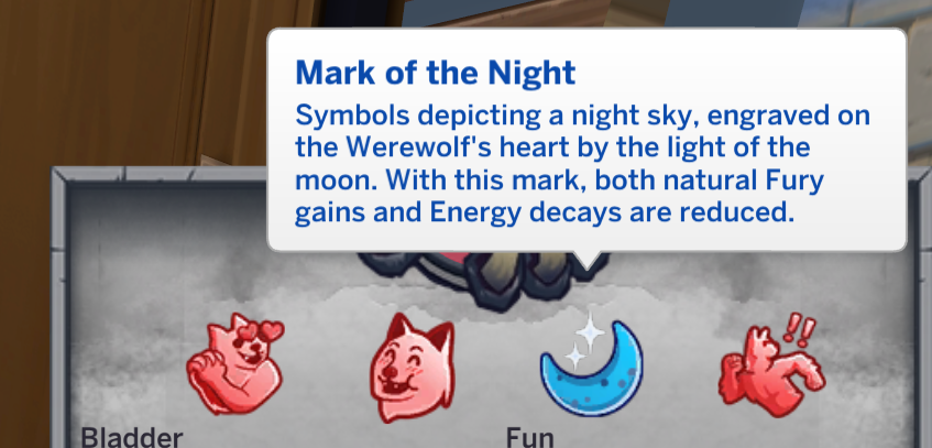 Mark der Nacht Temperament