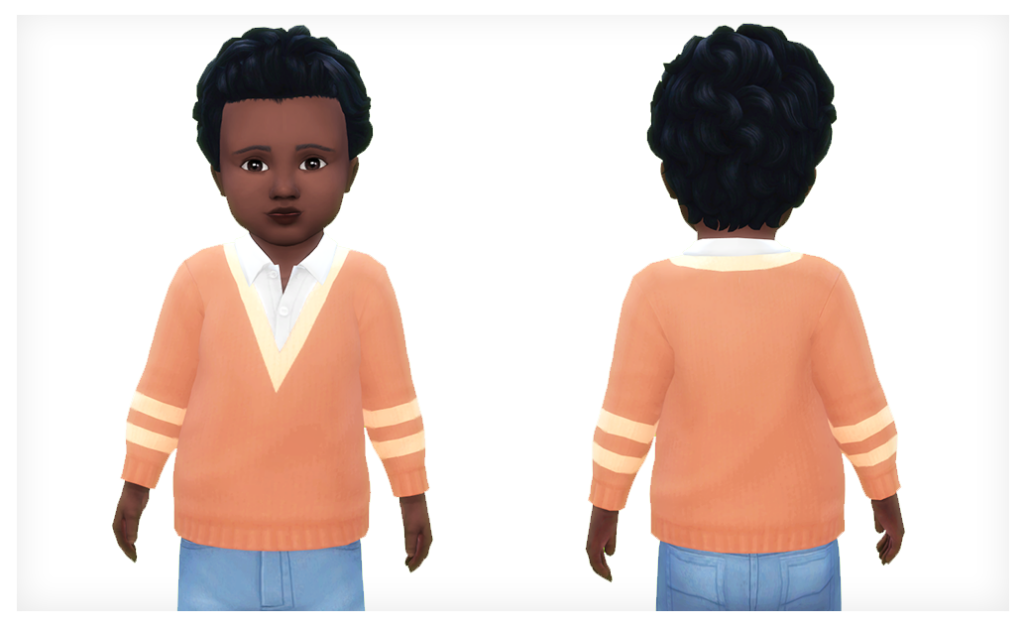 Pullover mit tiefem V-Ausschnitt