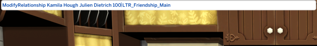 Freundschaft erhöhen mit Sims 4 Beziehungscodes