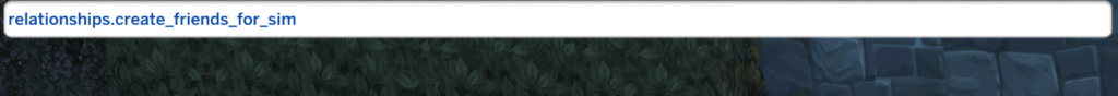 Sims 4 Beziehungscodes, die einen Freund aus dem Nichts für deinen Sim erstellen