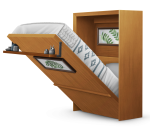 Ein Bild von Murphy-Betten im Sims 4 Tiny Living Stuff