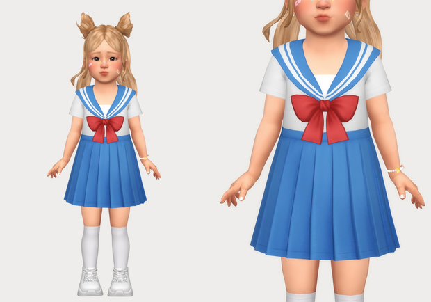 Matrosenkostüm für Kleinkinder
