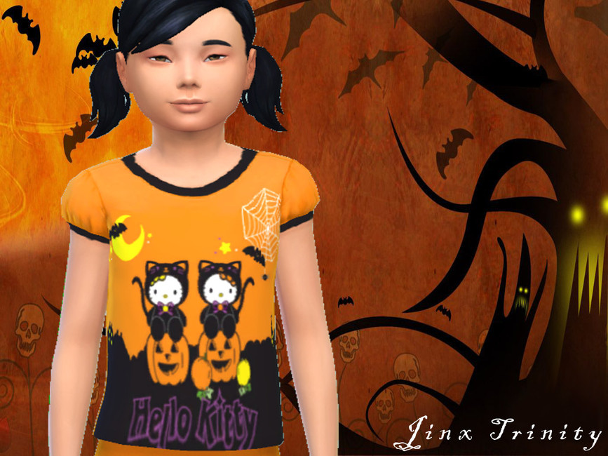 25+ Sims 4 CC Halloween Shirts für eine gruselige Stimmung