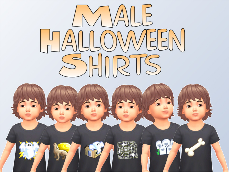 25+ Sims 4 CC Halloween Shirts für eine gruselige Stimmung
