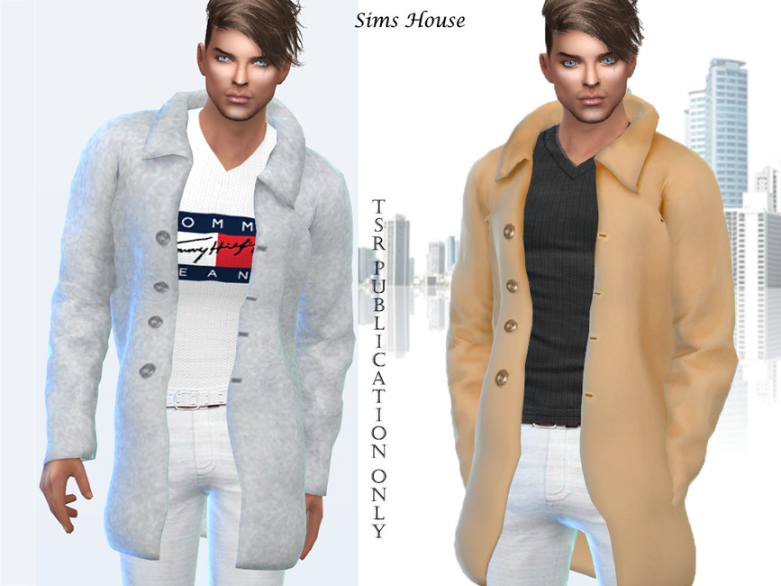 25+ Sims 4 Männer CC Jacken für ein warmes und stylisches Spiel