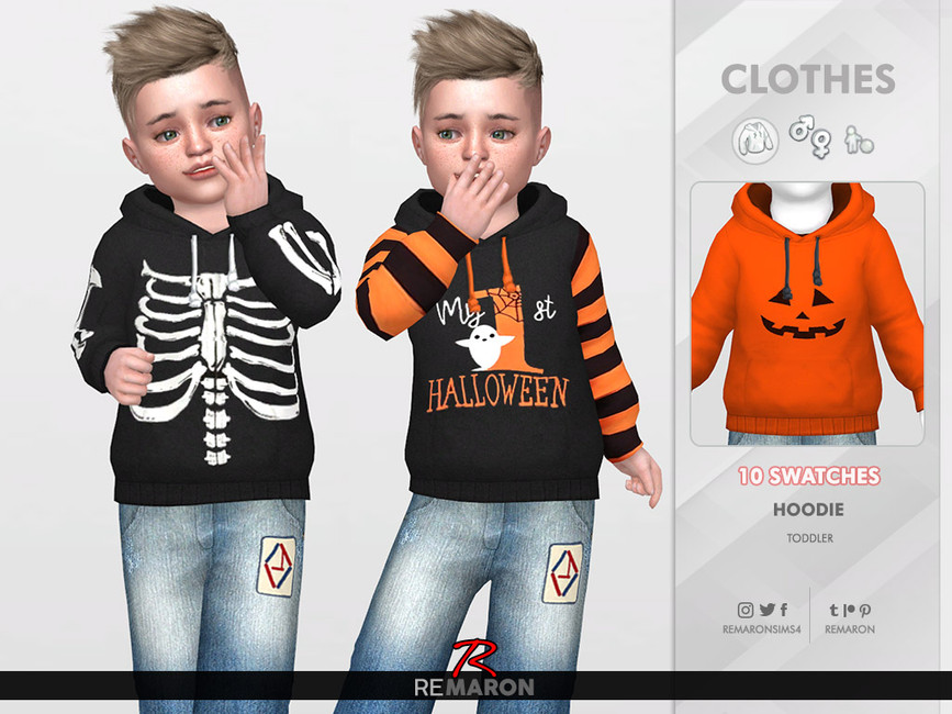 25+ Sims 4 CC Halloween Shirts für eine gruselige Stimmung