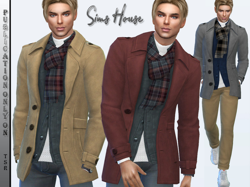 25+ Sims 4 Männer CC Jacken für ein warmes und stylisches Spiel