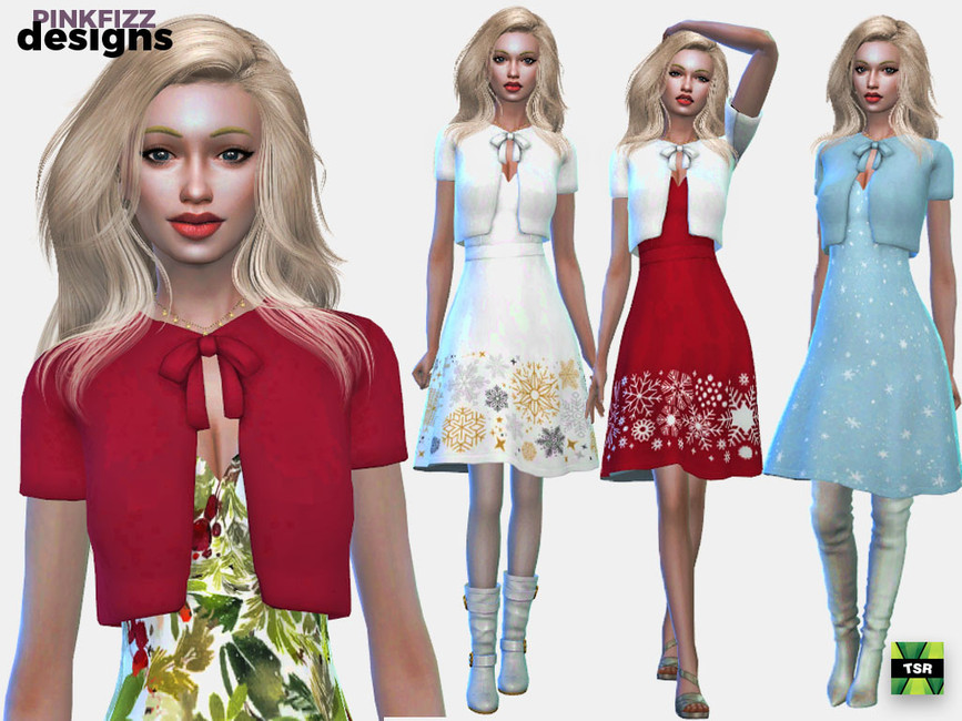 40+ Sims 4 Weihnachts-CC-Kleider für deine Feiertagsparty