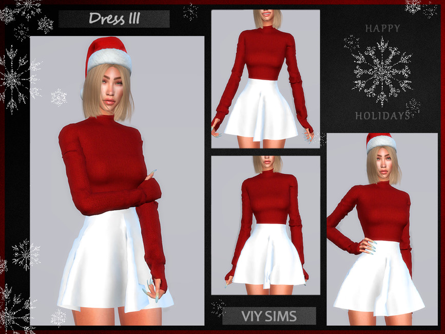 40+ Sims 4 Weihnachts-CC-Kleider für deine Feiertagsparty