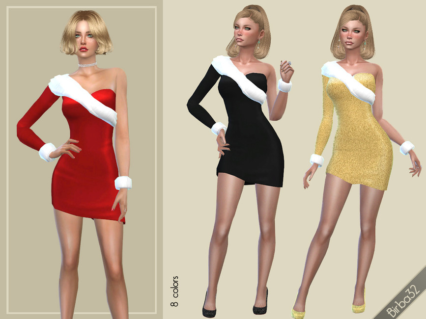 40+ Sims 4 Weihnachts-CC-Kleider für deine Feiertagsparty