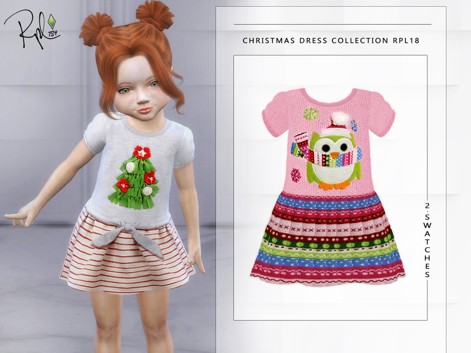 40+ Sims 4 Weihnachts-CC-Kleider für deine Feiertagsparty